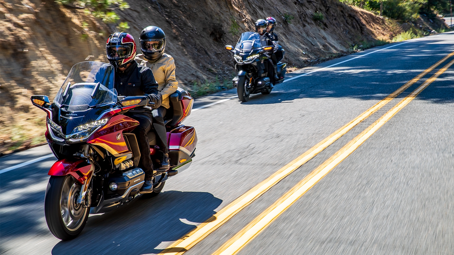 Honda GL1800 Goldwing condutor